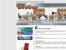 Tablet Screenshot of divser-dz.com